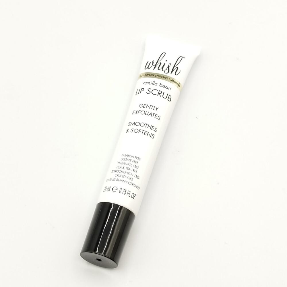 Whish Vanilla Bean Lip Scrub  - Sz 0.75 oz. - NIB